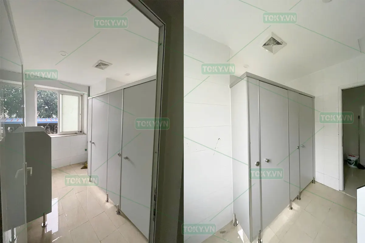 Công trình vách ngăn vệ sinh cho Đại học Y Hà Nội