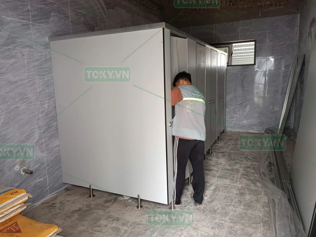 Dự án vách ngăn Compact cho nhà máy Hongxi Technology Việt Nam