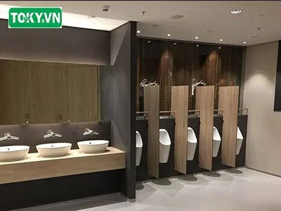 Ứng dụng vách ngăn vệ sinh compact cho khách sạn
