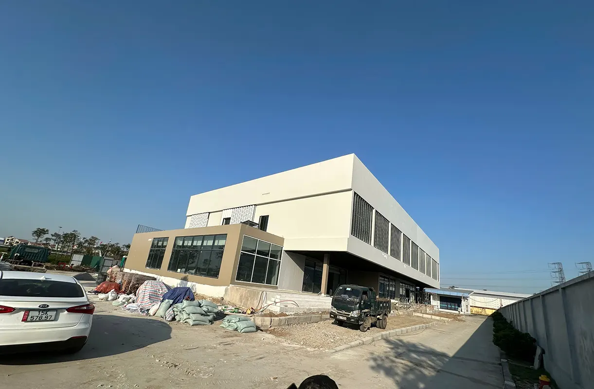 Dự án vách ngăn vệ sinh cho Tòa Văn phòng Điều hành KCN Minh Đức