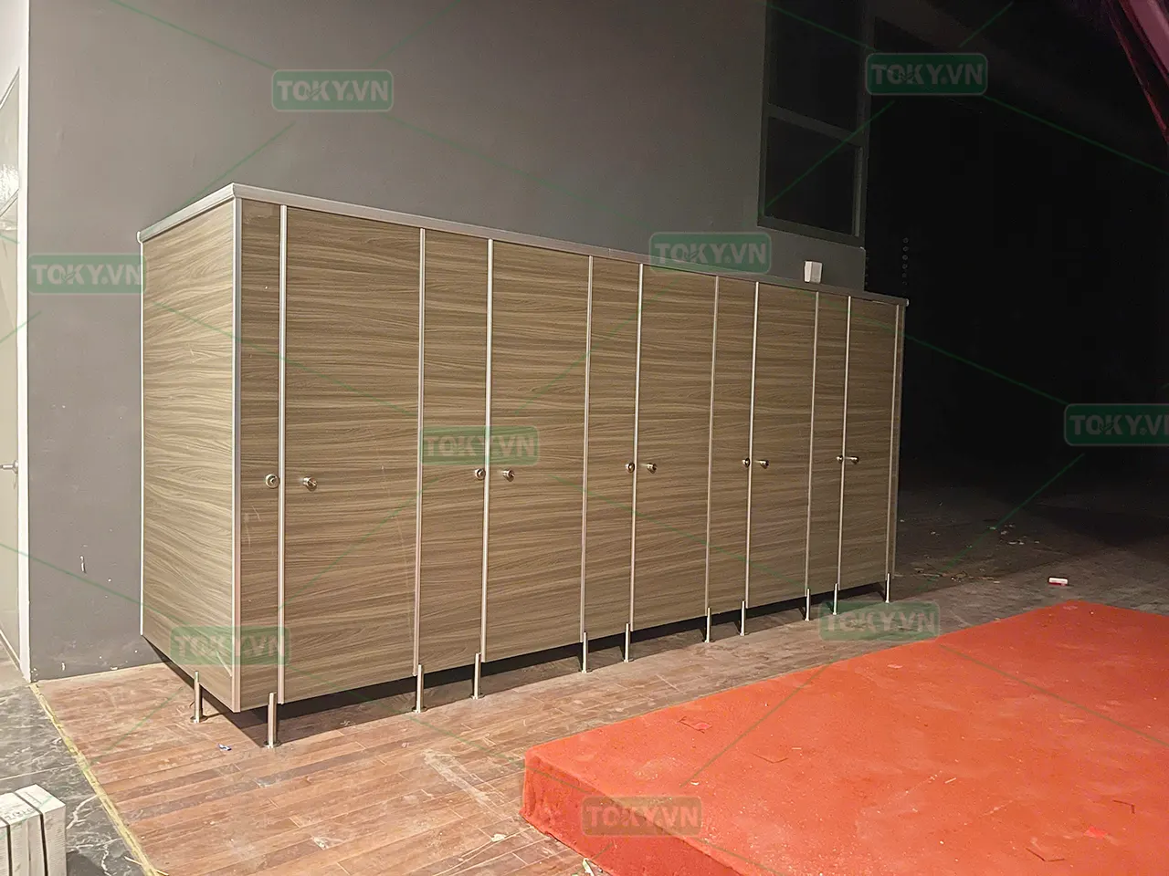 Hoàn thiện 200m2 vách ngăn vệ sinh cho Ban QLDA Văn hóa – Thể Thao – Du lịch Phú Thọ