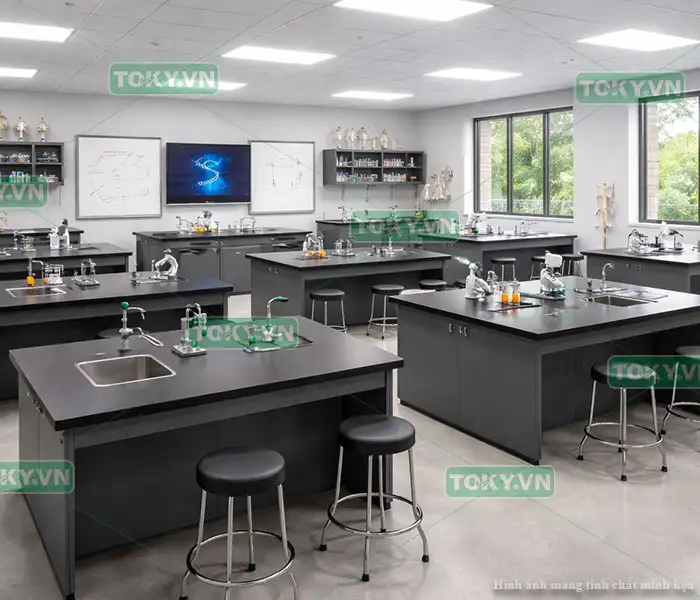 Tấm Compact HPL cho trường trung học - giải pháp bền chắc, kháng khuẩn 2026 3 Các ứng dụng tiêu biểu của tấm Compact HPL cho trường trung học