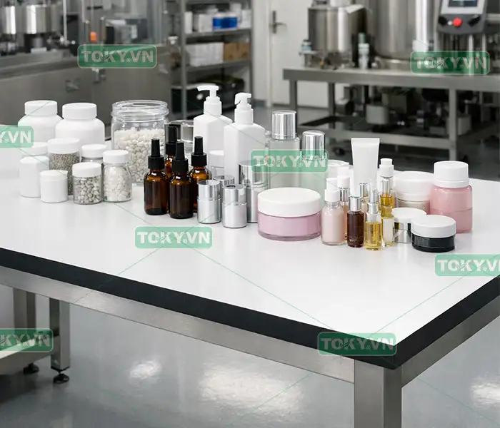 Tại sao các nhà máy FDI chọn tấm Compact HPL làm mặt bàn thao tác chống tĩnh điện? 1 Nhà máy FDI yêu cầu gì đối với mặt bàn thao tác? các tiêu chuẩn kỹ thuật cần biết