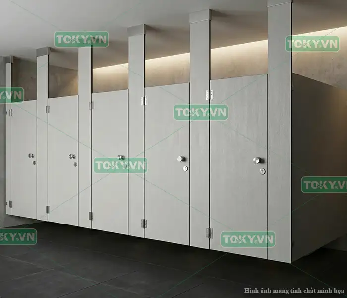 Kinh nghiệm gia cố trần thạch cao thi công vách ngăn vệ sinh treo 1 Phân tích lực kéo và rủi ro kết cấu của hệ vách ngăn vệ sinh treo
