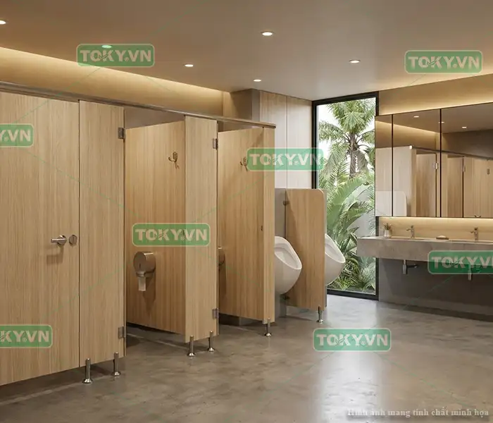 Tấm Compact HPL cho khu du lịch - giải pháp bền vững nâng tầm trải nghiệm 5 sao 4 Quy trình thi công tấm Compact HPL cho khu du lịch chuyên nghiệp tại TOKY