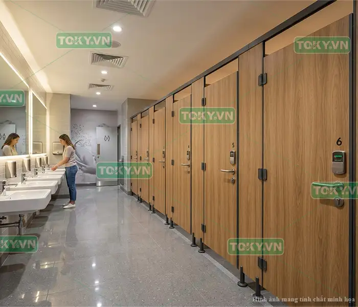 Tấm Compact HPL cho nhà vệ sinh công cộng - giải pháp tối ưu 2026 2 So sánh tấm Compact HPL loại 1 và loại 2: Cảnh báo "bẫy" giá rẻ