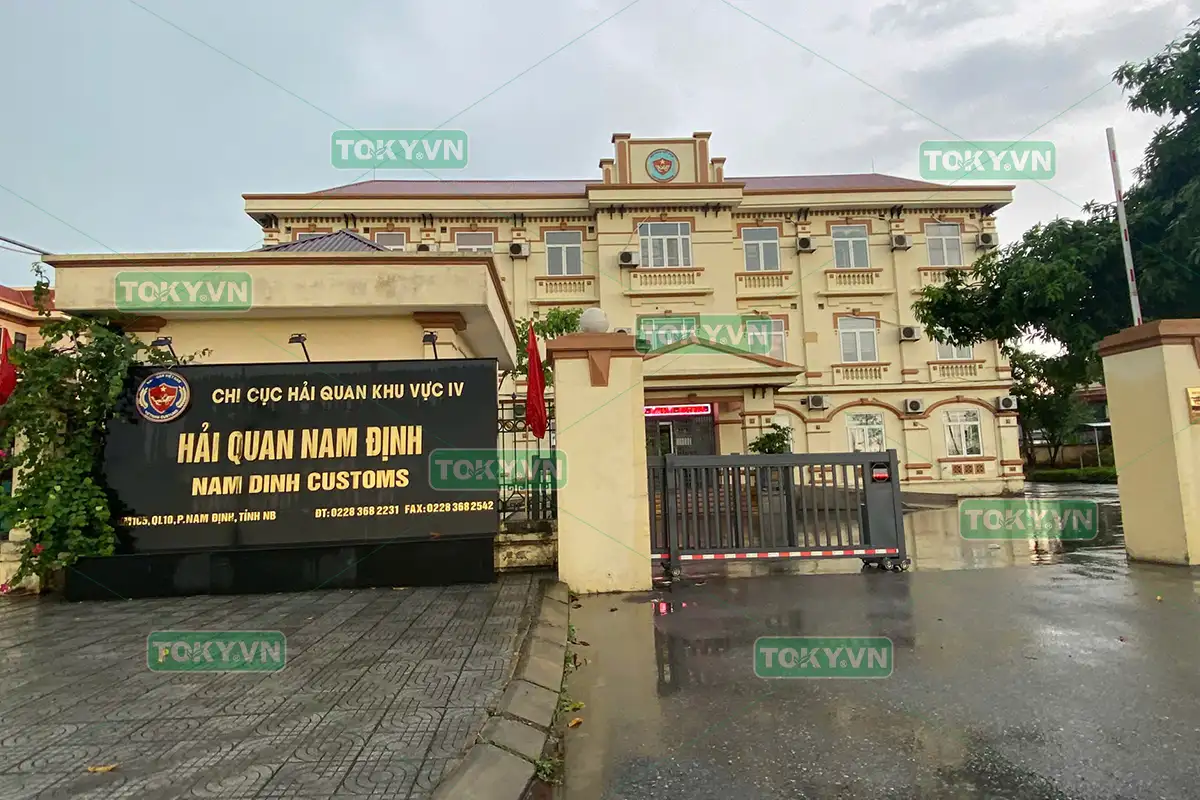 TOKY hoàn thành thi công tấm Compact HPL tại trụ sở chi cục hải quan Nam Định