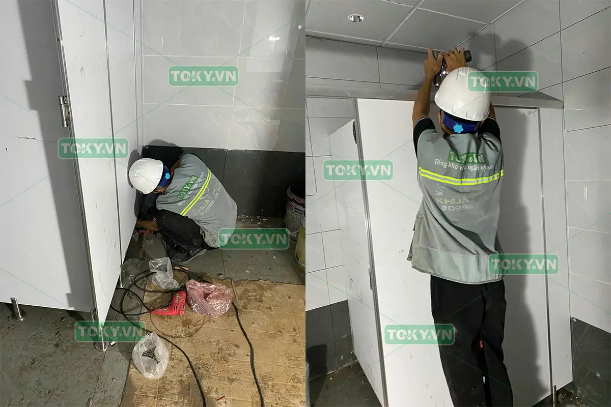 Toky bàn giao đợt 1 dự án thi công tấm Compact HPL tại công ty Molex Hưng Yên