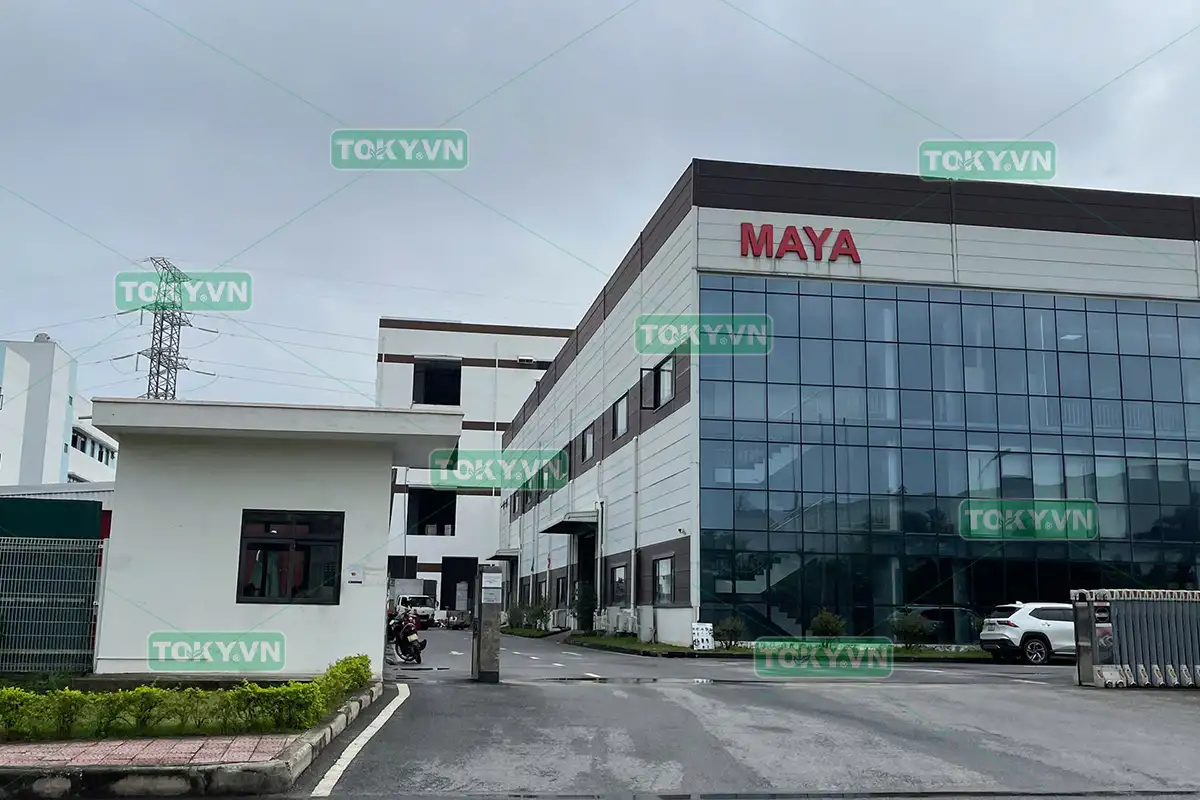 Toky bàn giao 120m2 thi công vách ngăn vệ sinh compact tại nhà máy MAYA Hải Phòng