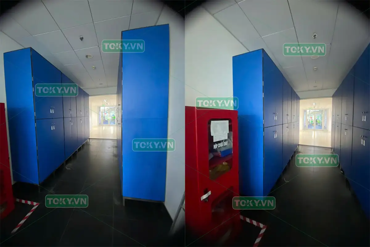 Tủ locker compact cho nhà máy khu công nghiệp