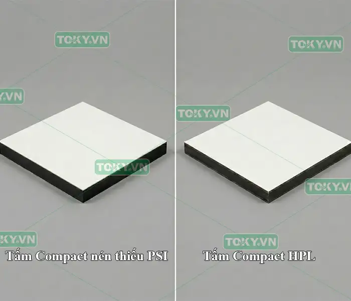 Cẩm nang nhận biết tấm compact nén thiếu psi từ chuyên gia kỹ thuật Toky 1 Bản chất của tấm compact nén thiếu psi