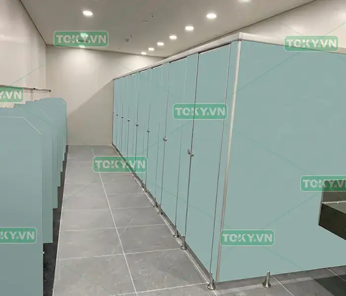 Báo giá thi công vách ngăn vệ sinh Compact 12mm chi tiết
