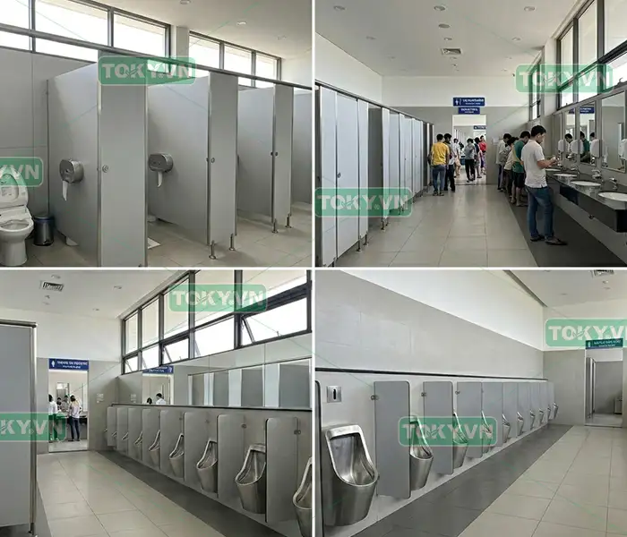Tấm compact hpl cho trạm dừng nghỉ cao tốc - tiêu chuẩn chịu tải 24/7 4 Biện pháp thi công tấm Compact HPL cho trạm dừng nghỉ cao tốc nhanh chóng