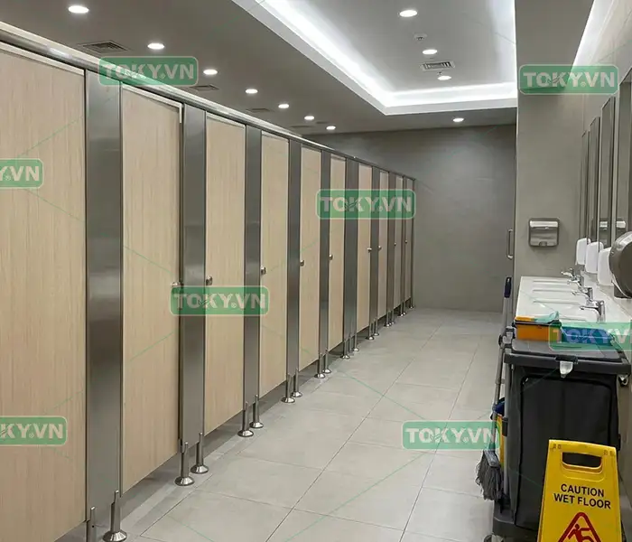 Tấm compact hpl cho trạm dừng nghỉ cao tốc - tiêu chuẩn chịu tải 24/7 1 Đặc thù của hệ thống vệ sinh tại các trạm dừng nghỉ cao tốc