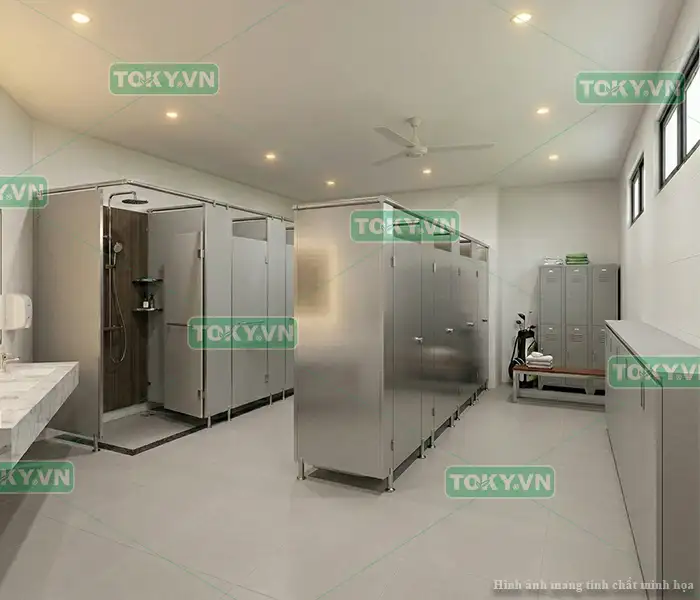 Tiêu chuẩn thiết kế tấm Compact HPL cho sân golf chuẩn 5 sao 3 Giải pháp lắp đặt tấm Compact HPL cho sân golf tinh tế tại Toky