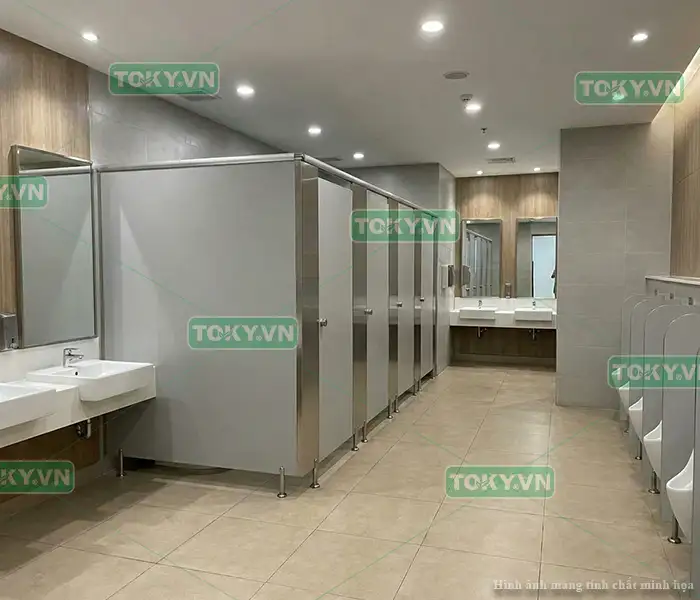 Lưu ý kỹ thuật khi thi công vách ngăn Compact trọng lượng nặng 