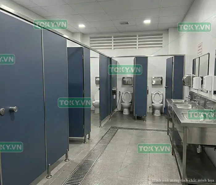 Quy chuẩn giải pháp kỹ thuật thi công tấm compact hpl chuyên biệt từ kỹ sư TOKY
