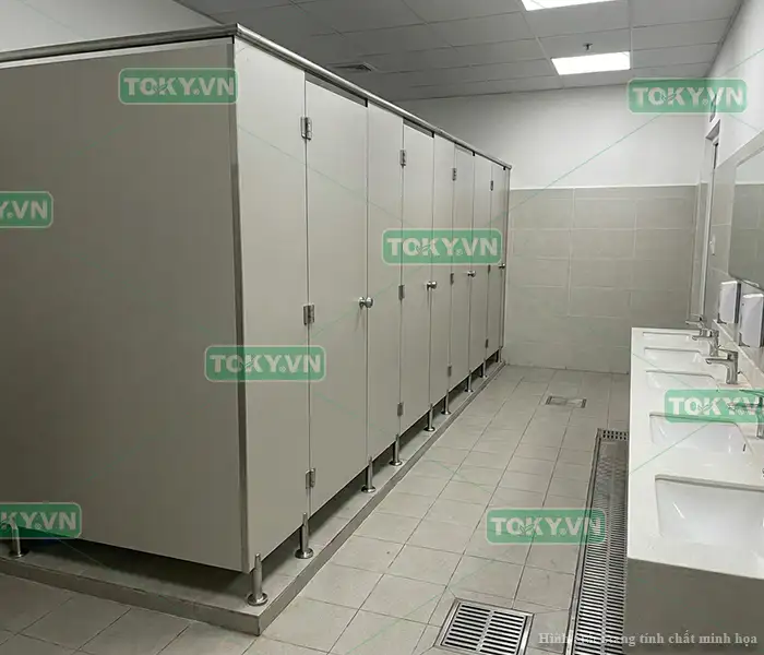 Tấm Compact HPL cho nhà máy chế biến thủy hải sản