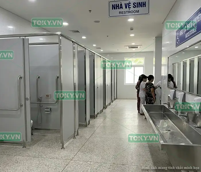 TOKY - Đối tác thầu chiến lược cung ứng tấm Compact HPL cho bệnh viện uy tín