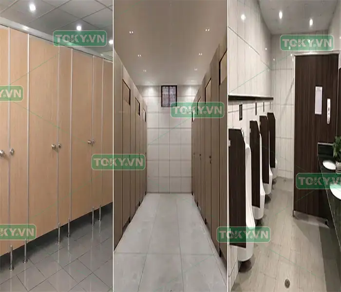 Thi công tấm compact màu vân gỗ - xu hướng cho không gian wc sang trọng 2 Các tông màu thịnh hành nhất khi thi công tấm compact màu vân gỗ