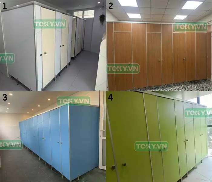 Nguyên tắc chọn màu vách Compact nhà vệ sinh theo bản mệnh người đứng đầu doanh nghiệp