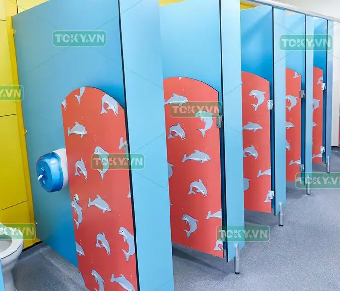 Phối màu độc đáo khi thi công tấm compact cho trường mầm non 4 Những lưu ý kỹ thuật quan trọng khi thi công tấm compact cho trường mầm non