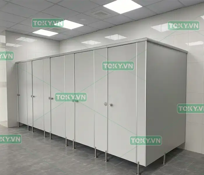 Vách ngăn nhà vệ sinh compact - giải pháp tối ưu cho mọi dự án 5 Toky - Đơn vị cung cấp và thi công vách ngăn nhà vệ sinh compact trón gói
