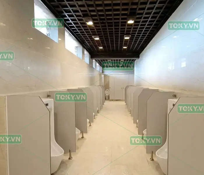 4 điều kiện kỹ thuật để tái sử dụng vách ngăn vệ sinh compact hiệu quả