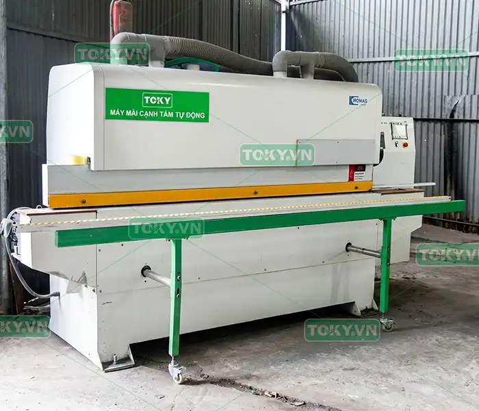 Quy trình gia công mài mép cạnh tấm Compact Tại Toky