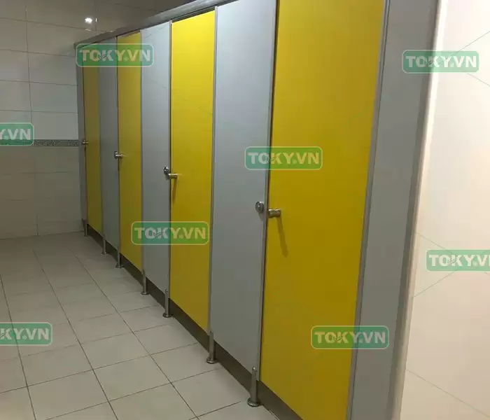 Top 5 đơn vị thi công vách ngăn vệ sinh compact uy tín tại Hà Nội 6 vách ngăn vệ sinh toky có chế độ bảo hành dài hạn