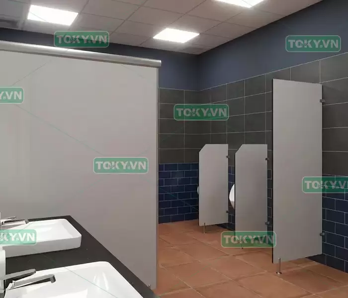 Top 5 đơn vị thi công vách ngăn vệ sinh compact uy tín tại Hà Nội 5 vách ngăn vệ sinh toky có công nghệ máy mài cnc hiện đại