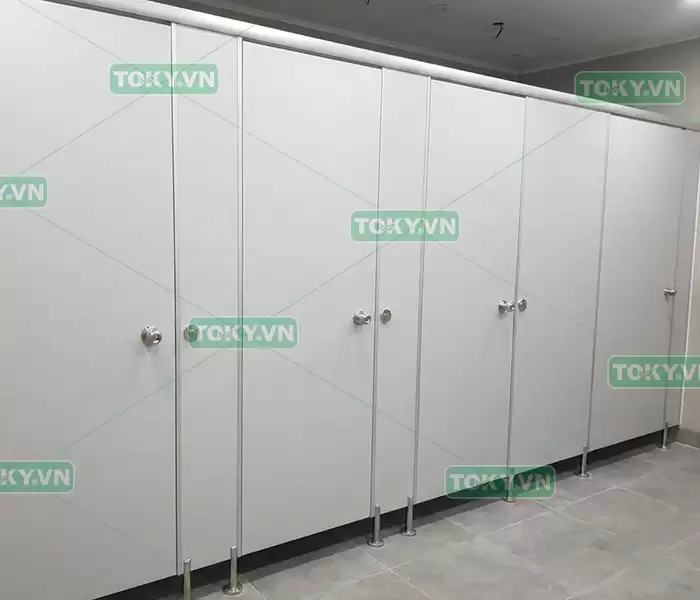 Top 5 đơn vị thi công vách ngăn vệ sinh compact uy tín tại Hà Nội 4 Vách ngăn vệ sinh toky tổng kho hàng lớn tại hà nội