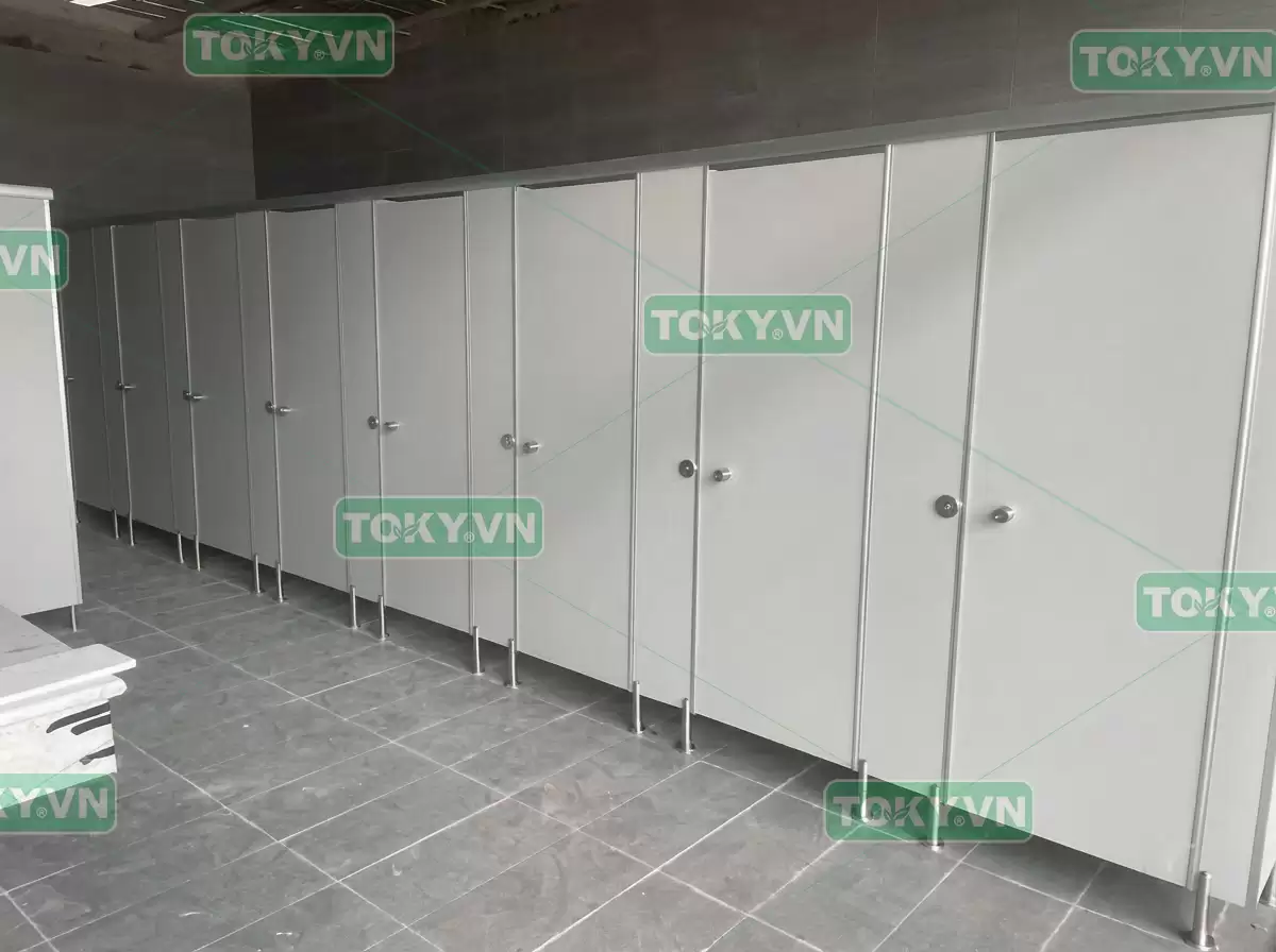 Quy trình đăng ký thi công vách ngăn vệ sinh tấm Compact tại Toky