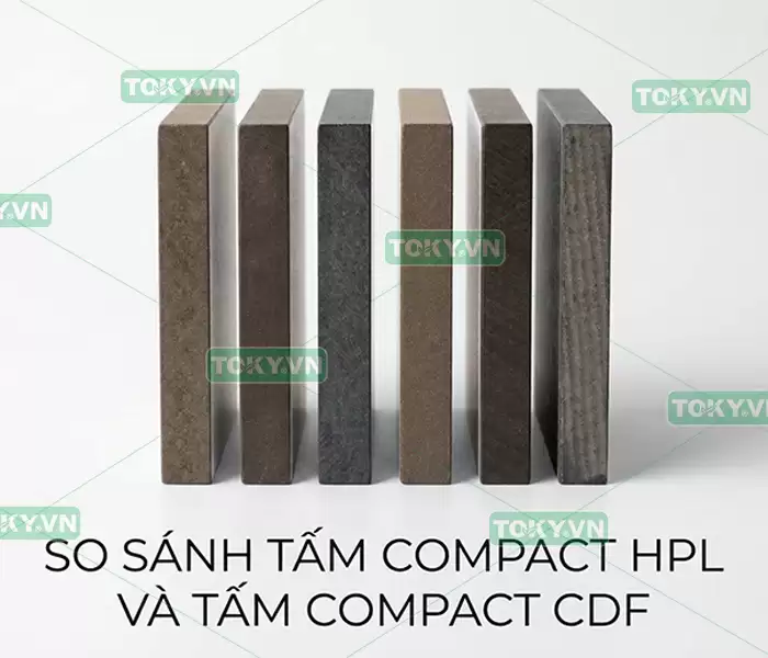 Cấu tạo tấm compact gồm những gì? 3 So sánh cấu tạo tấm Compact HPL và tấm Compact CDF