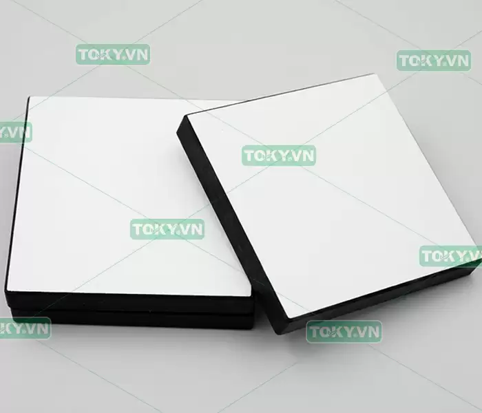 Bán Tấm Compact HPL Tại Hà Nội: Giá Từng Tấm, Quy Cách Và Màu Sắc 2 Tấm Compact HPL màu ghi và màu kem